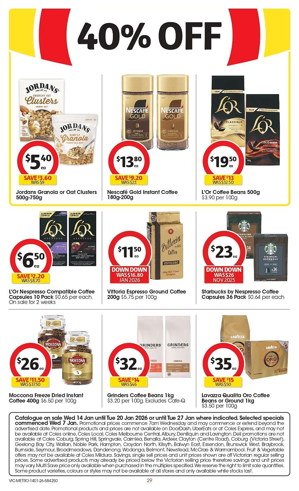 本周最新!澳洲各大超商特价商品一网打尽,大批好物骨折破半价!Woolworths、Coles、Aldi、Umall…(组图) - 79