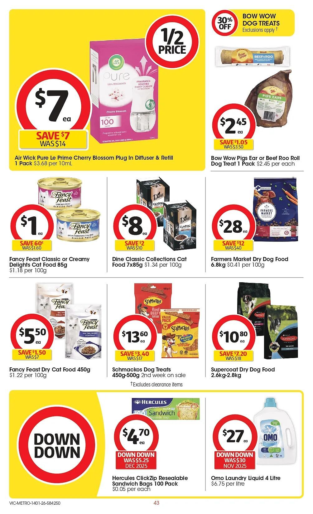 本周最新!澳洲各大超商特价商品一网打尽,大批好物骨折破半价!Woolworths、Coles、Aldi、Umall…(组图) - 93