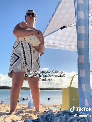 澳宝妈带娃去海边，一个举动惹众怒！被网友骂惨，本人回应：其实真相是...（视频/组图） - 2