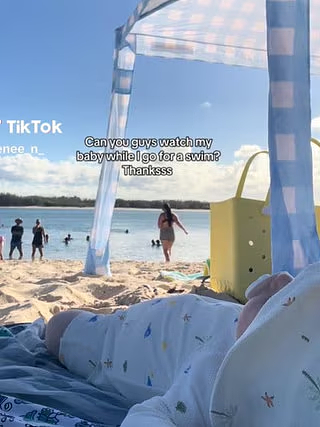 澳宝妈带娃去海边，一个举动惹众怒！被网友骂惨，本人回应：其实真相是...（视频/组图） - 3