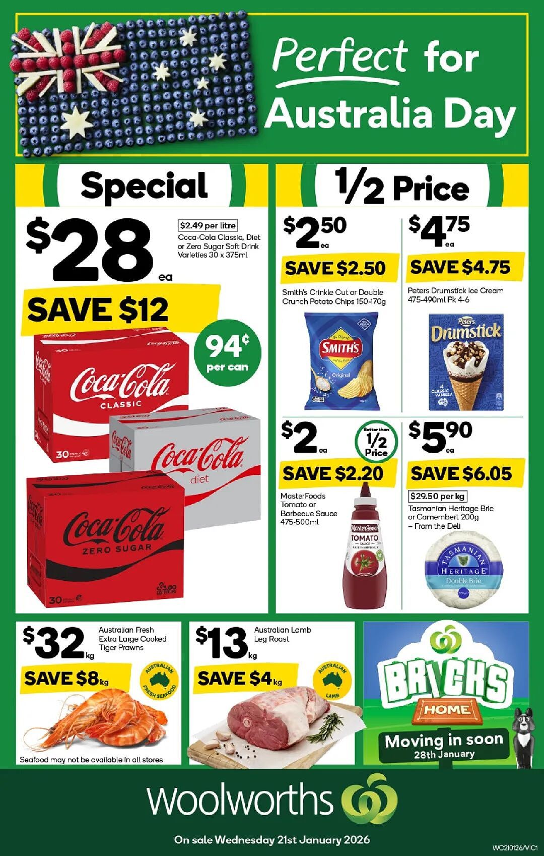 本周最新！澳洲各大超商特价商品一网打尽，大批好物骨折破半价！Woolworths、Coles、Aldi、Umall…（组图） - 1