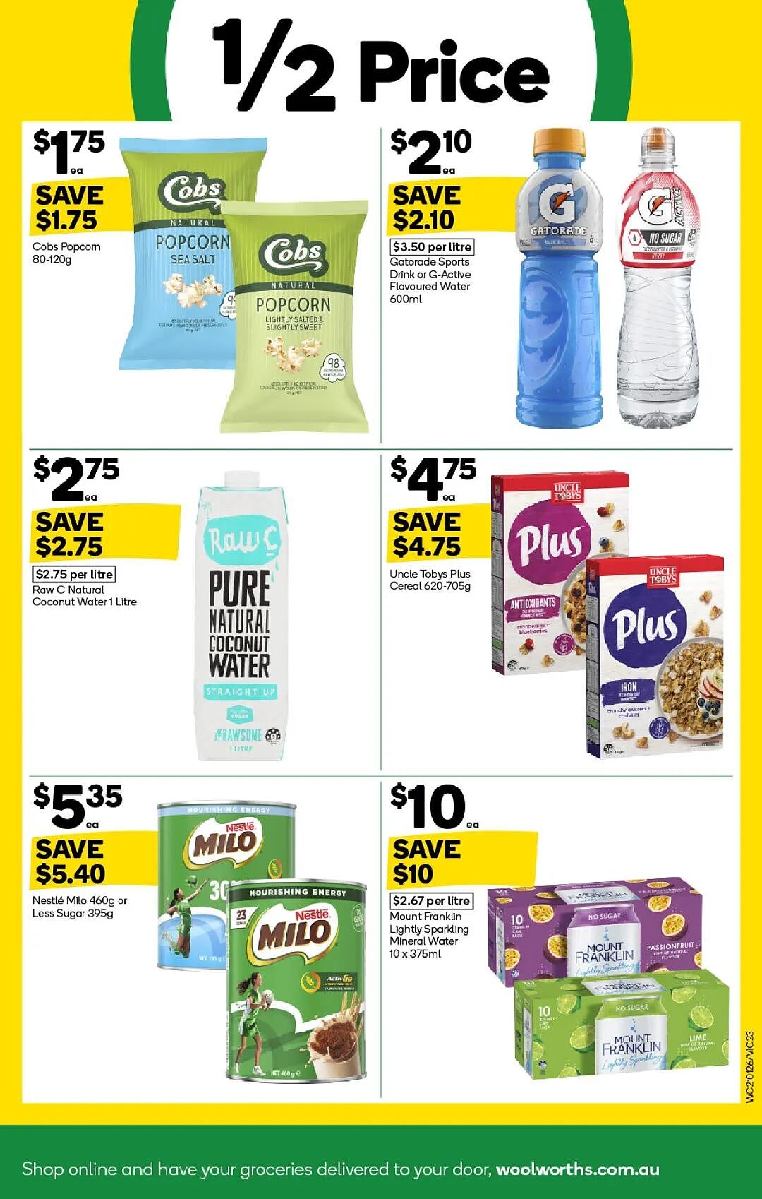 本周最新！澳洲各大超商特价商品一网打尽，大批好物骨折破半价！Woolworths、Coles、Aldi、Umall…（组图） - 23