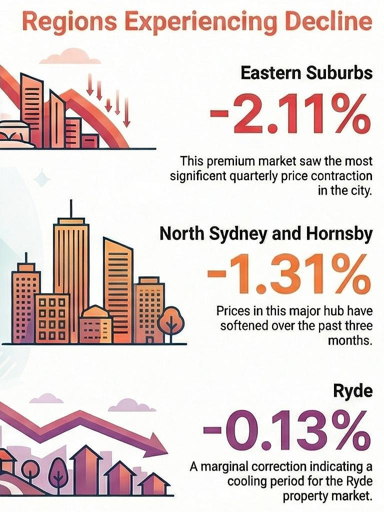 悉尼房市两极分化!东区3个月跌2.11%,西区逆势大涨2.6%(组图) - 2