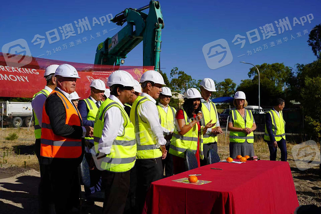 百人出席奠基仪式,“能参与并提供1000万澳元支持感到自豪”,西澳州长高度评价中华会馆(组图) - 10