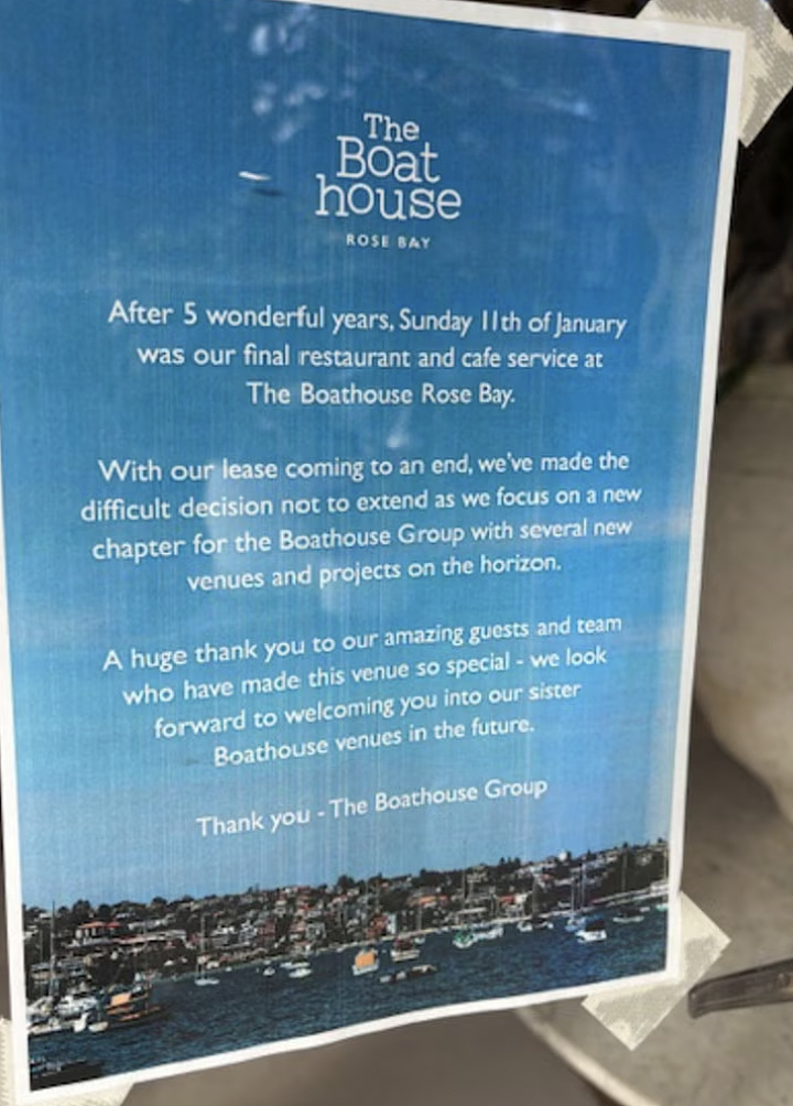 租约到期，战略转型！悉尼地标餐厅The Boathouse悄然谢幕（组图） - 2