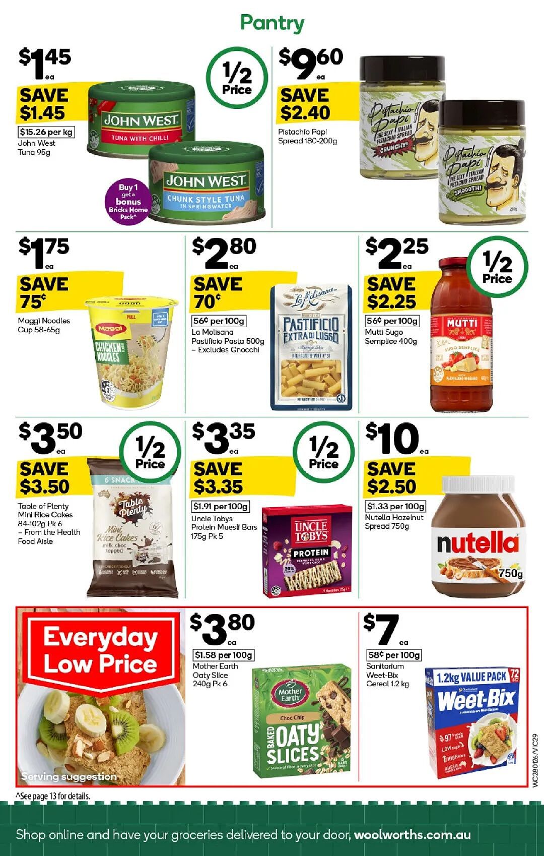 本周最新!澳洲各大超商特价商品一网打尽,大批好物骨折破半价!Woolworths、Coles、Aldi、Umall…(组图) - 29