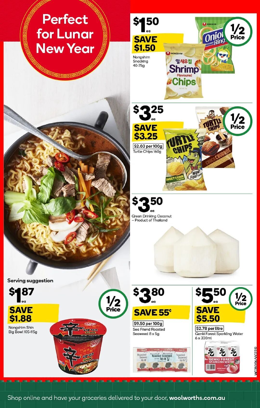 本周最新!澳洲各大超商特价商品一网打尽,大批好物骨折破半价!Woolworths、Coles、Aldi、Umall…(组图) - 27