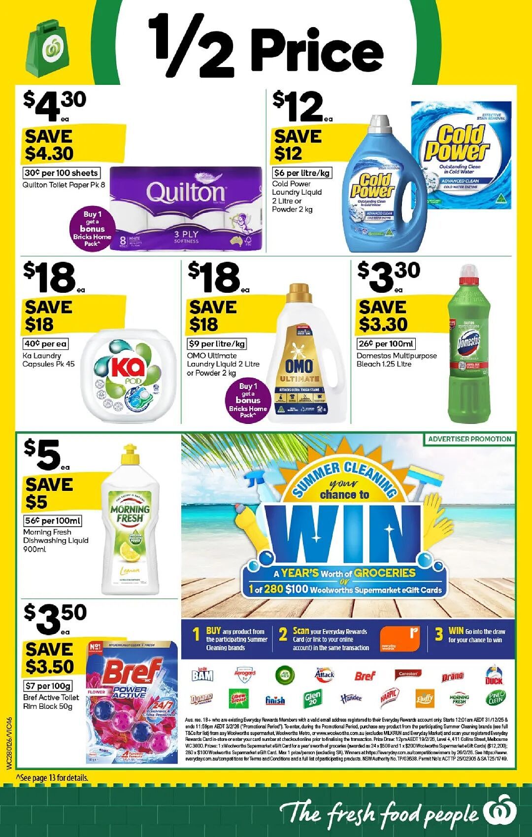 本周最新!澳洲各大超商特价商品一网打尽,大批好物骨折破半价!Woolworths、Coles、Aldi、Umall…(组图) - 46