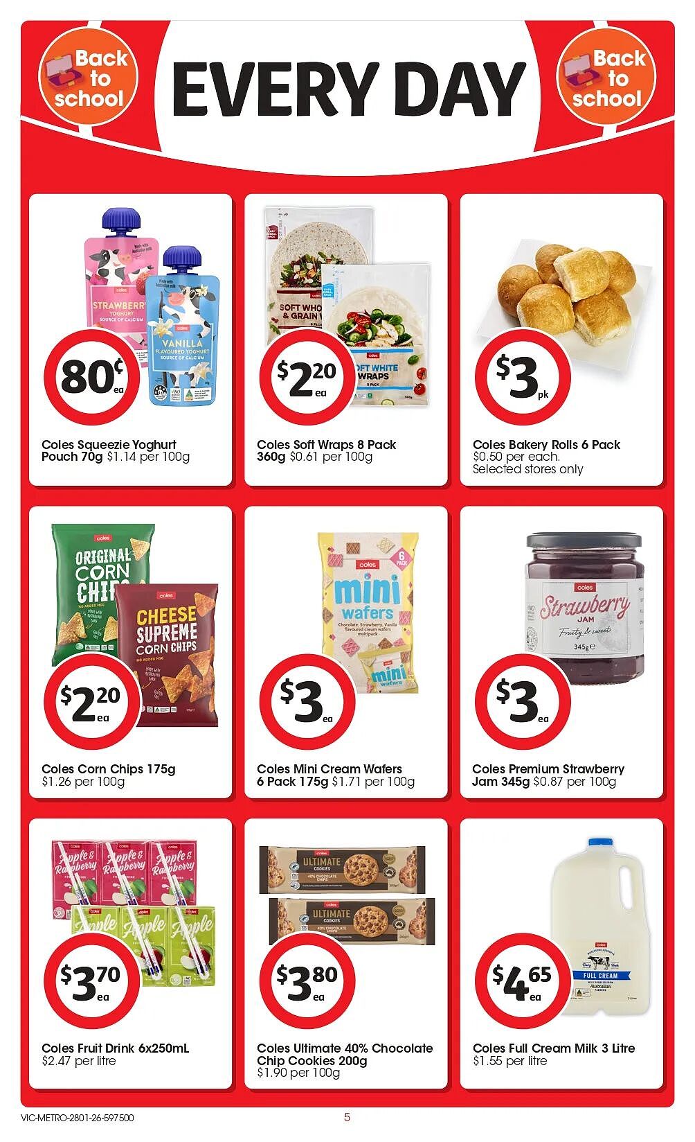 本周最新!澳洲各大超商特价商品一网打尽,大批好物骨折破半价!Woolworths、Coles、Aldi、Umall…(组图) - 57