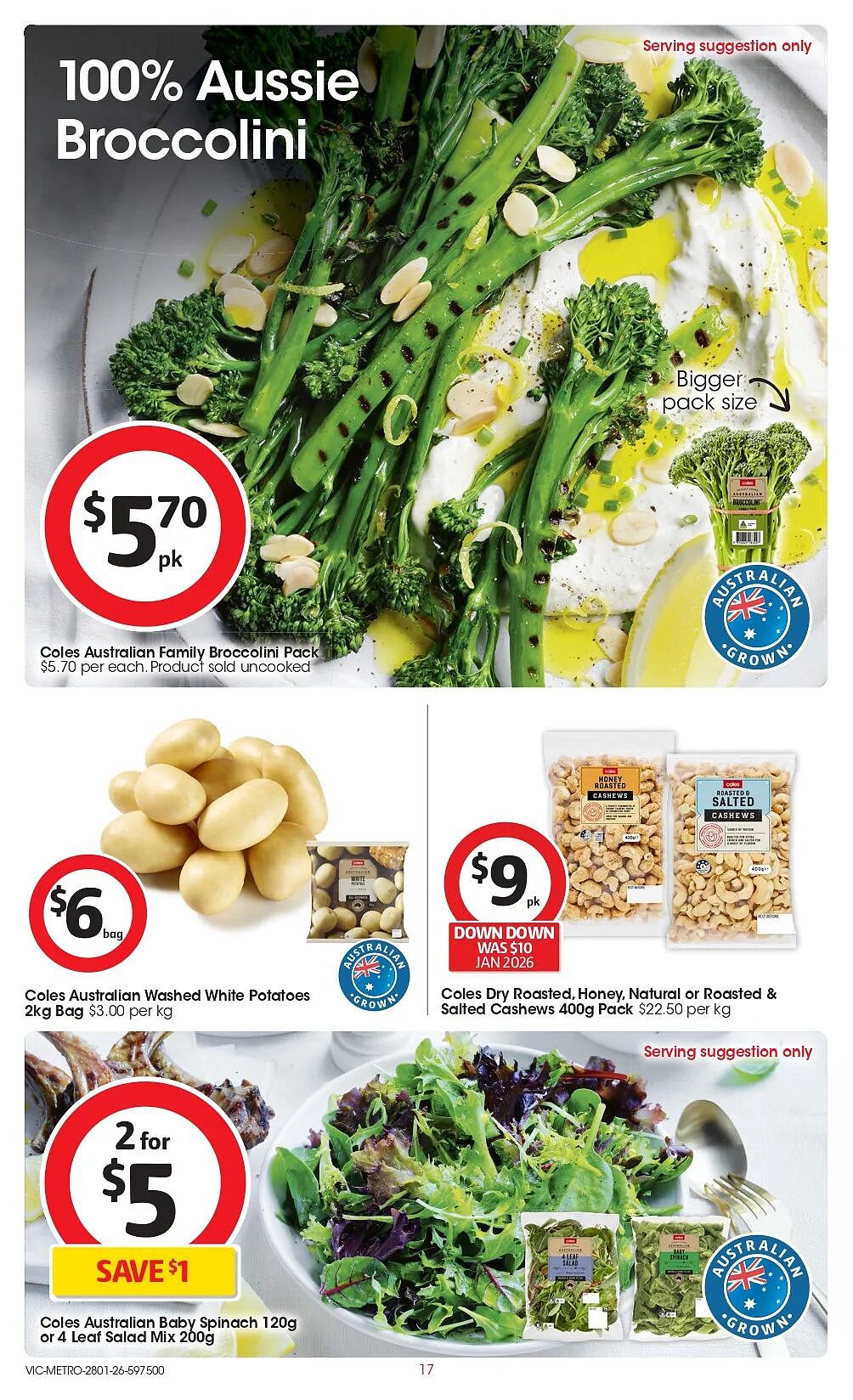 本周最新!澳洲各大超商特价商品一网打尽,大批好物骨折破半价!Woolworths、Coles、Aldi、Umall…(组图) - 69
