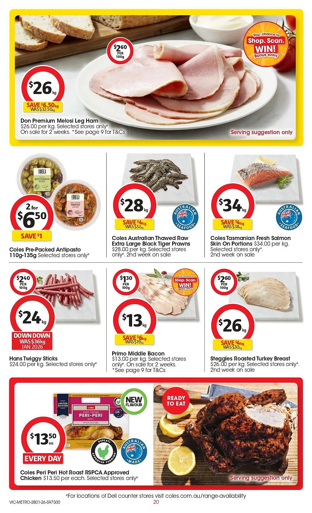 本周最新!澳洲各大超商特价商品一网打尽,大批好物骨折破半价!Woolworths、Coles、Aldi、Umall…(组图) - 72