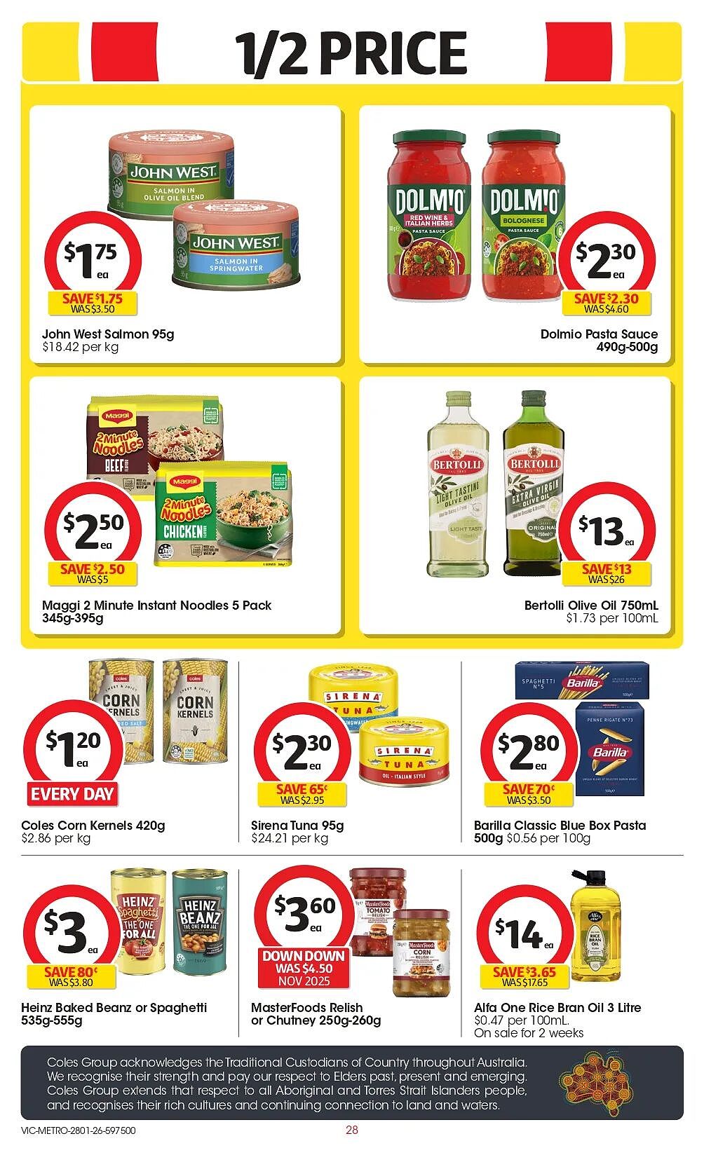 本周最新!澳洲各大超商特价商品一网打尽,大批好物骨折破半价!Woolworths、Coles、Aldi、Umall…(组图) - 80
