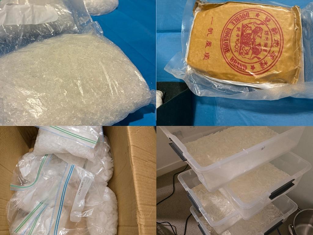 警方突袭Hurstville等地，缴获大量毒品、枪械及上百万现金！5名华人被捕（组图） - 1