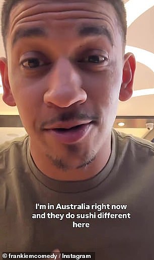 “这就是穷人的食物？”美国演员被澳洲$5寿司惊呆，直呼经济太好遭本地人扎心吐槽（组图） - 3