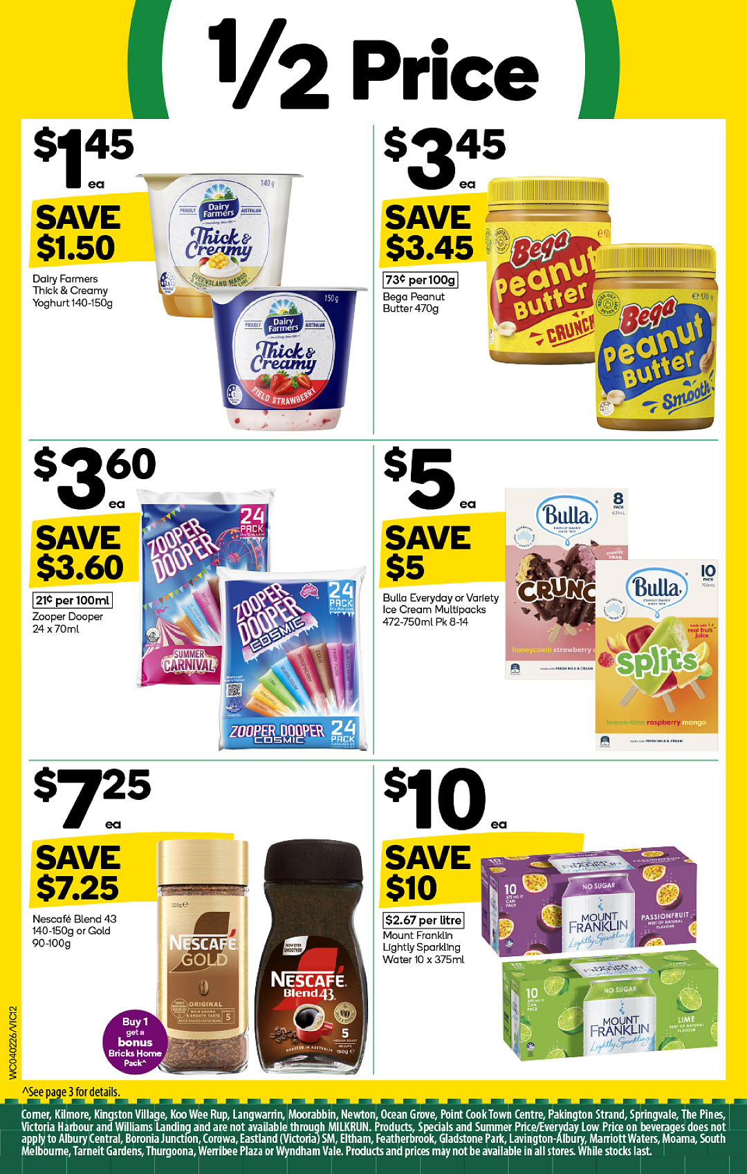 本周最新！澳洲各大超商特价商品一网打尽，大批好物骨折破半价！Woolworths、Coles、Aldi、Umall...（组图） - 12