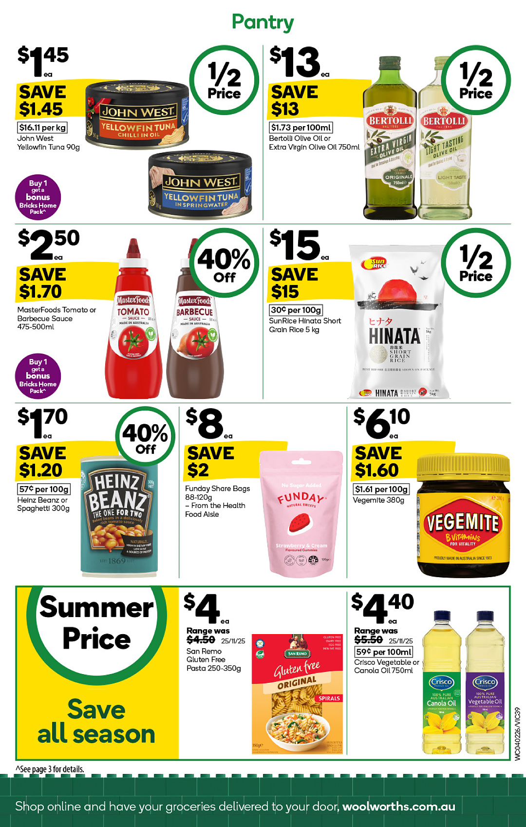 本周最新！澳洲各大超商特价商品一网打尽，大批好物骨折破半价！Woolworths、Coles、Aldi、Umall...（组图） - 39