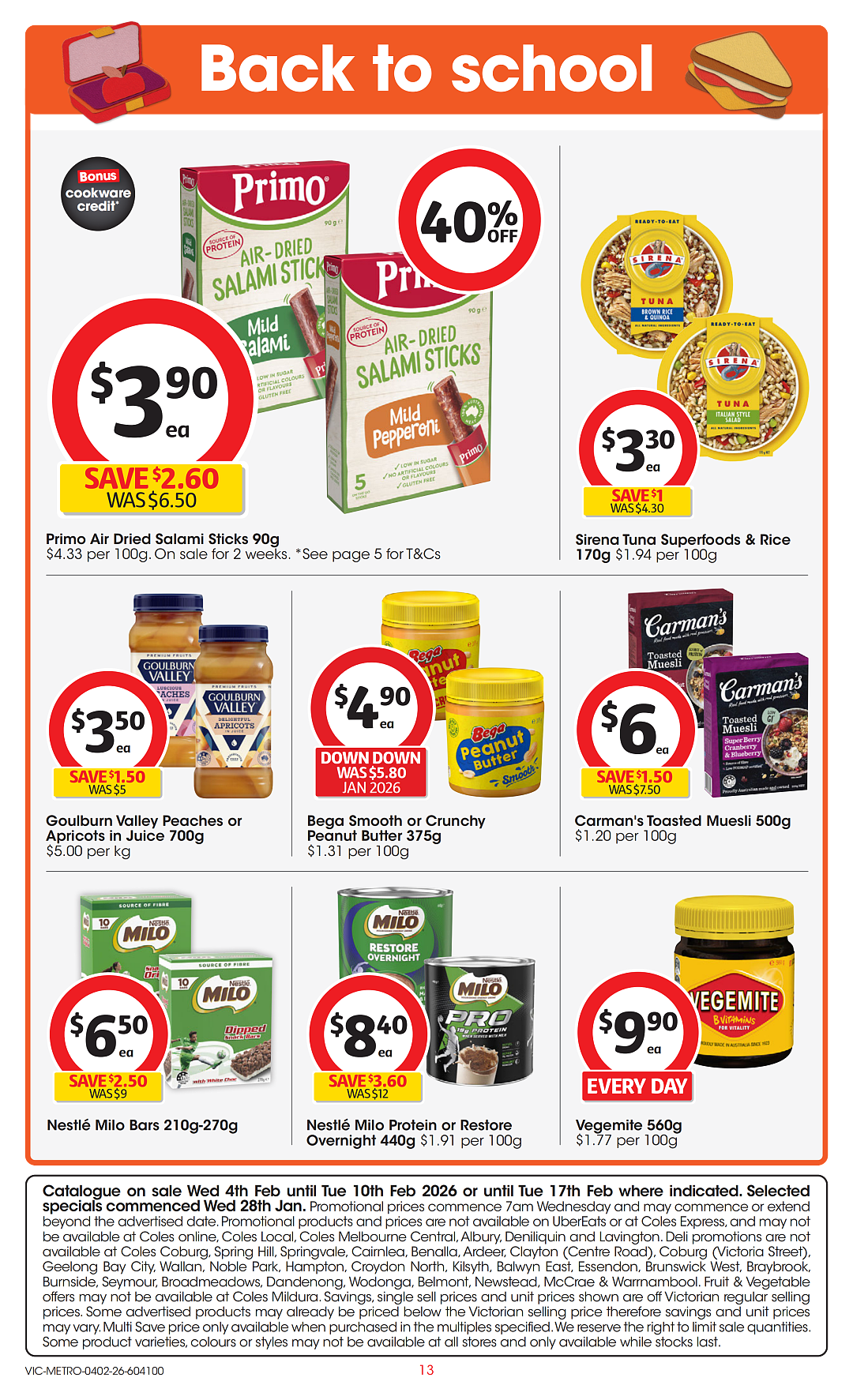 本周最新！澳洲各大超商特价商品一网打尽，大批好物骨折破半价！Woolworths、Coles、Aldi、Umall...（组图） - 63