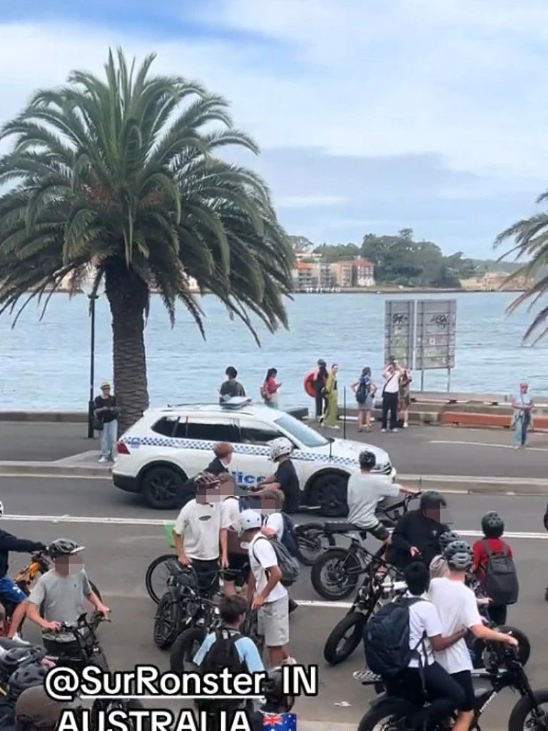 悉尼海港大桥惊现40人电单车党！公然违法飙车还发社媒，警方竟束手无策只给口头警告（组图） - 2