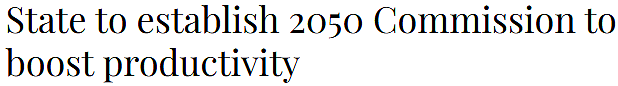 2050委员会要来了!西澳拟立法设独立机构,聚焦长期发展(图) - 1