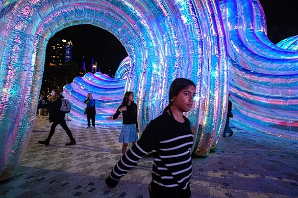 Vivid Sydney全面升级!首次开启24小时模式,无人机表演回归(组图) - 2