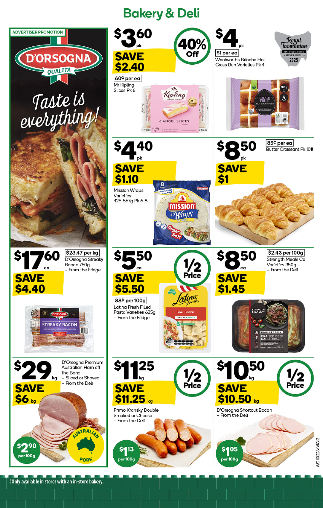 本周最新!澳洲各大超商特价商品一网打尽,大批好物骨折破半价!Woolworths、Coles、Aldi、Umall…(组图) - 13