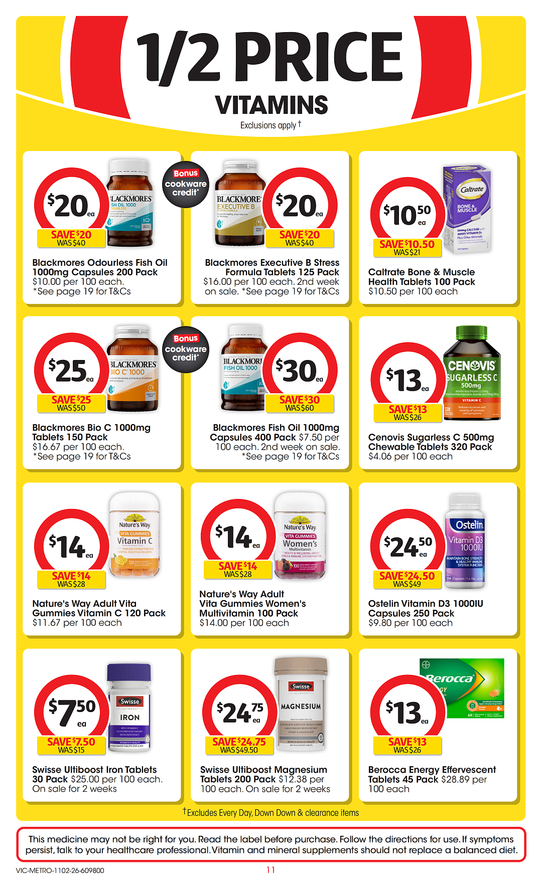 本周最新!澳洲各大超商特价商品一网打尽,大批好物骨折破半价!Woolworths、Coles、Aldi、Umall…(组图) - 65