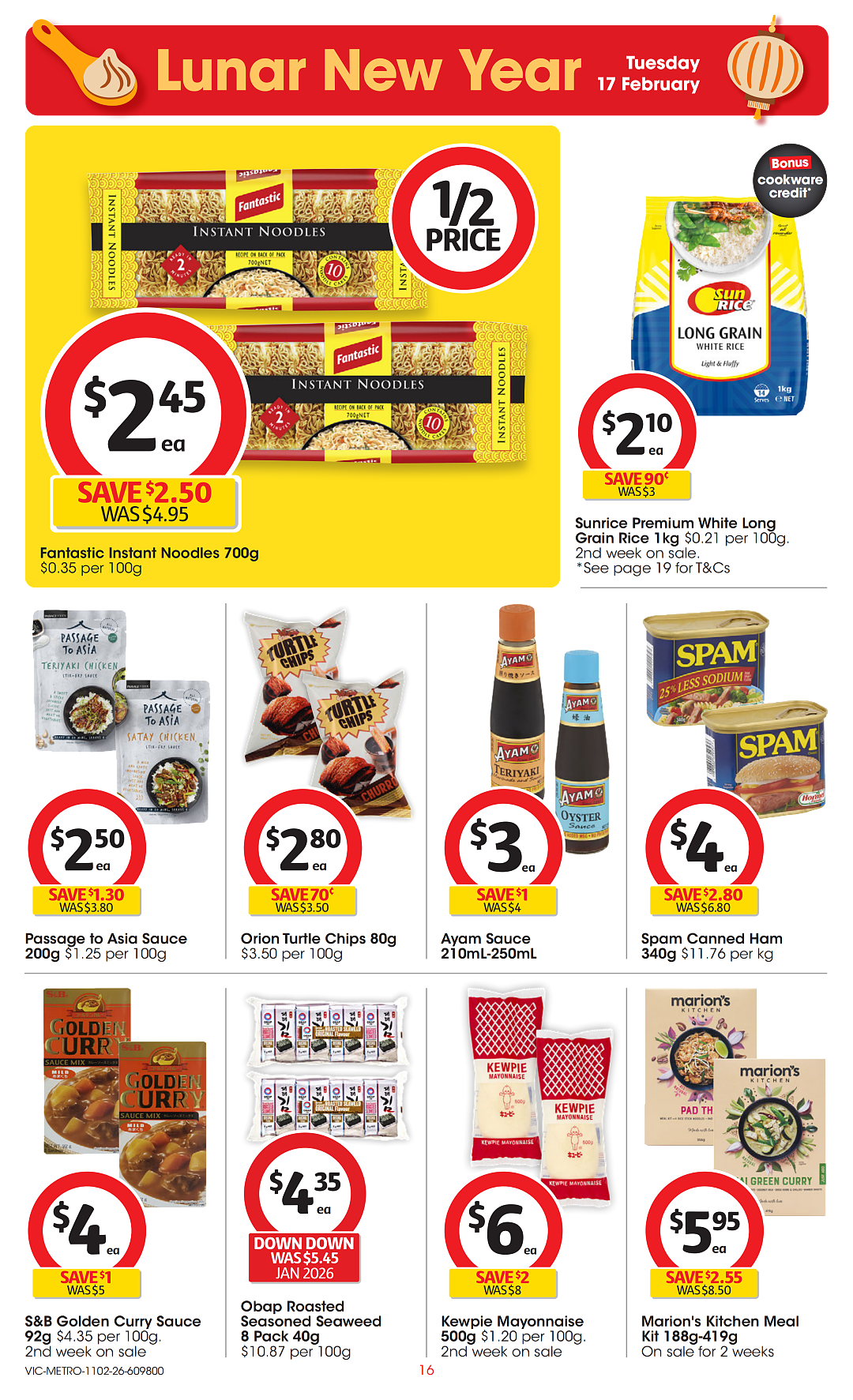 本周最新!澳洲各大超商特价商品一网打尽,大批好物骨折破半价!Woolworths、Coles、Aldi、Umall…(组图) - 70