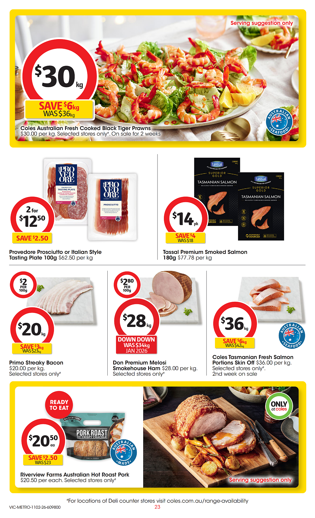 本周最新!澳洲各大超商特价商品一网打尽,大批好物骨折破半价!Woolworths、Coles、Aldi、Umall…(组图) - 77
