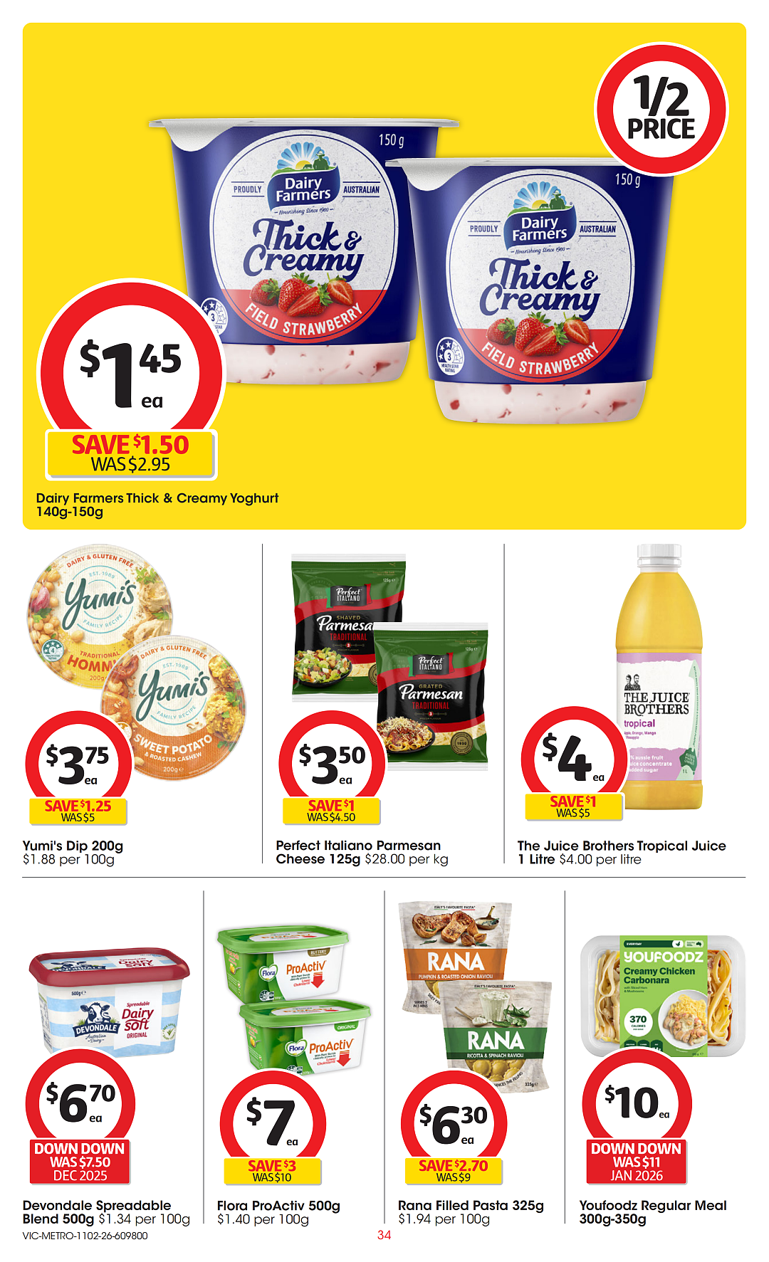 本周最新!澳洲各大超商特价商品一网打尽,大批好物骨折破半价!Woolworths、Coles、Aldi、Umall…(组图) - 88
