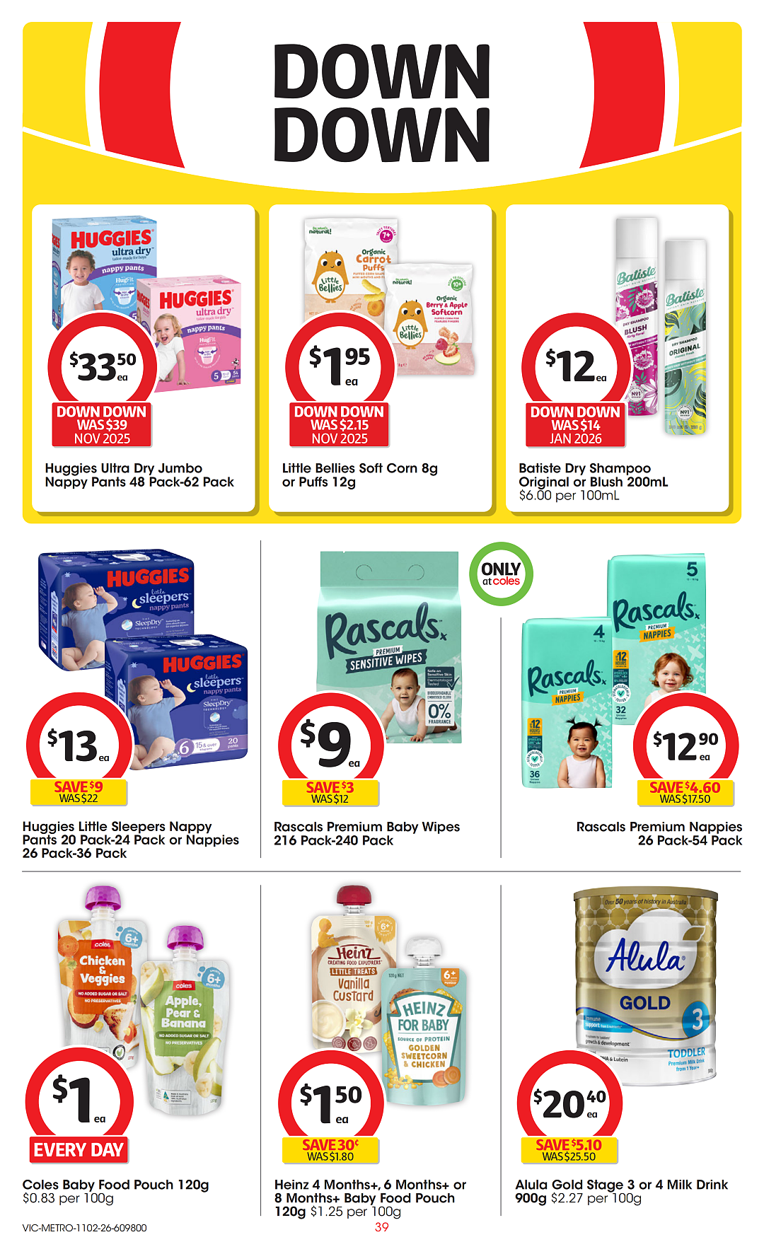 本周最新!澳洲各大超商特价商品一网打尽,大批好物骨折破半价!Woolworths、Coles、Aldi、Umall…(组图) - 93
