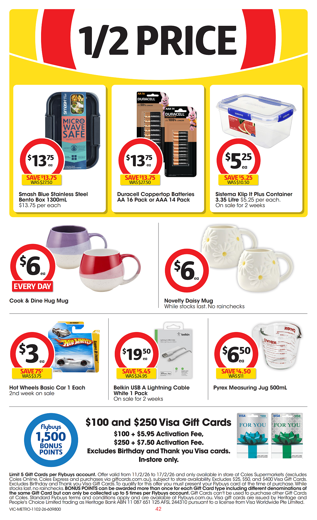 本周最新!澳洲各大超商特价商品一网打尽,大批好物骨折破半价!Woolworths、Coles、Aldi、Umall…(组图) - 96