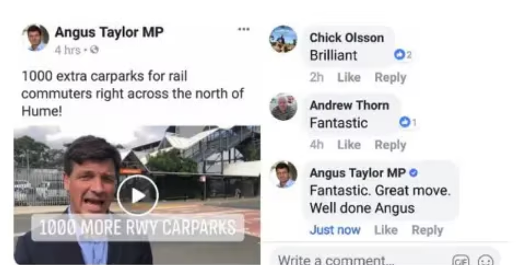 尴尬!Angus Taylor竞选自由党党魁,3300条留言全在刷屏一句话(组图) - 3