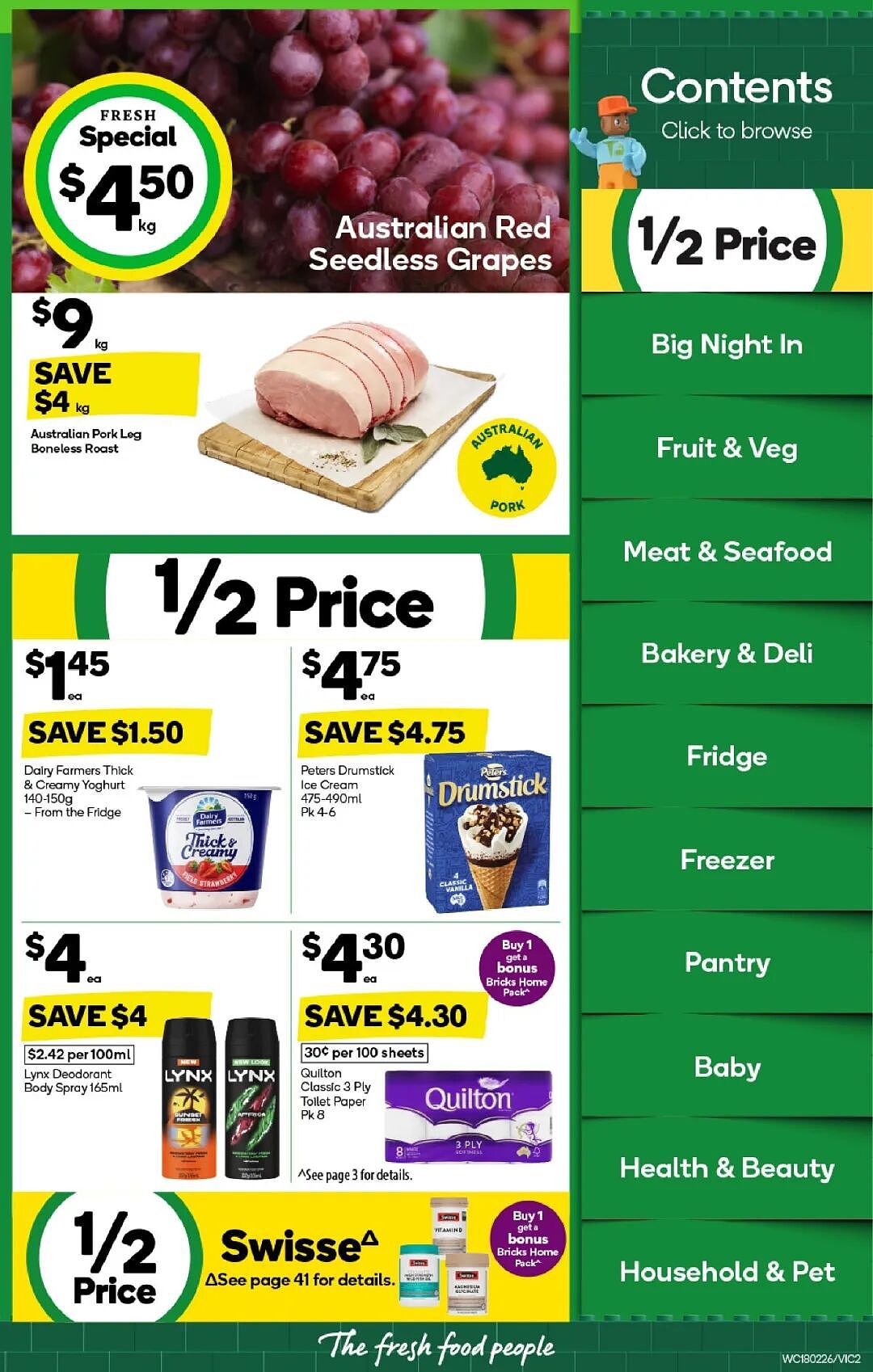 本周最新!澳洲各大超商特价商品一网打尽,大批好物骨折破半价!Woolworths、Coles、Aldi…(组图) - 2