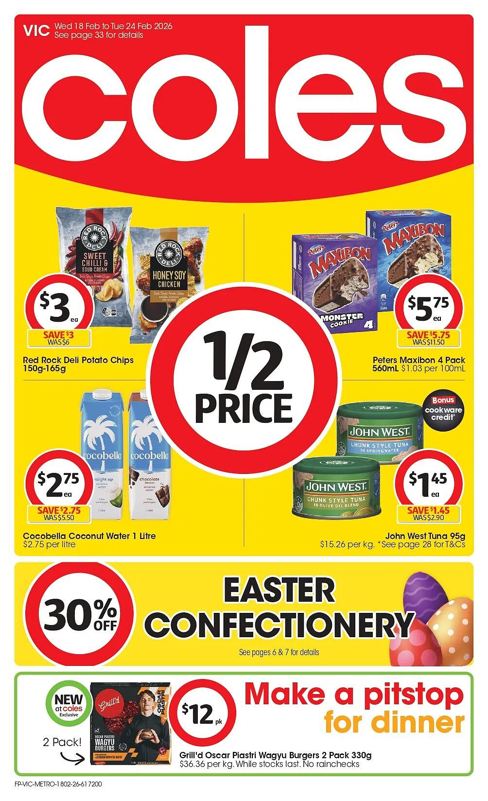 本周最新!澳洲各大超商特价商品一网打尽,大批好物骨折破半价!Woolworths、Coles、Aldi…(组图) - 51