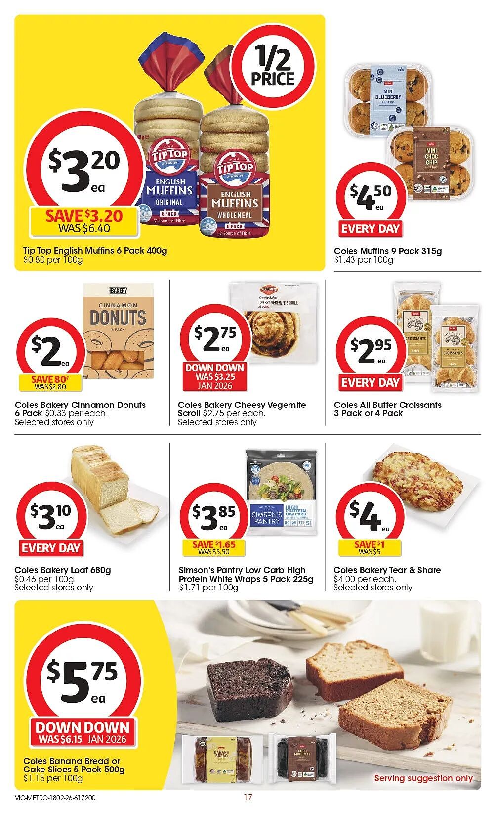 本周最新!澳洲各大超商特价商品一网打尽,大批好物骨折破半价!Woolworths、Coles、Aldi…(组图) - 67