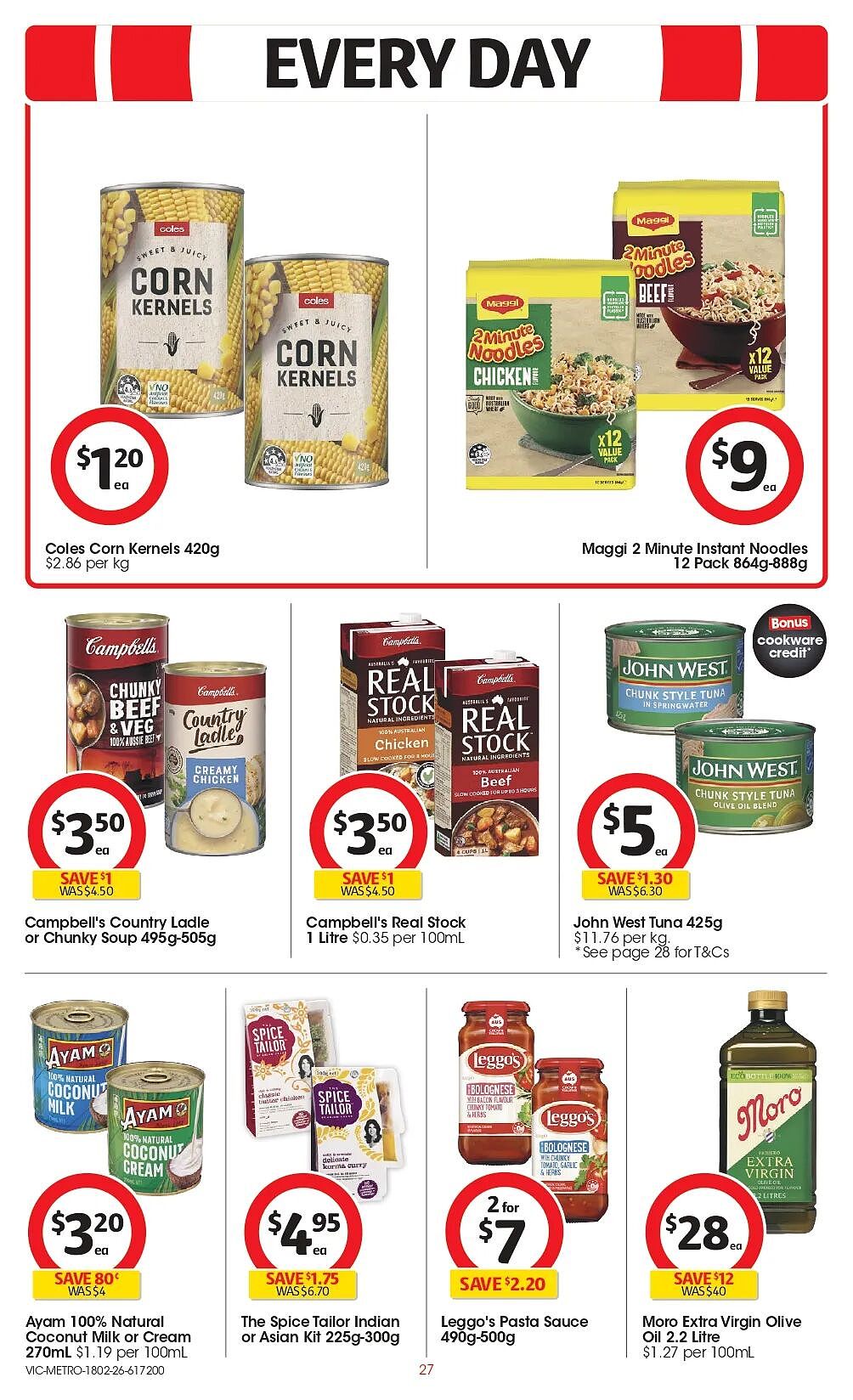 本周最新!澳洲各大超商特价商品一网打尽,大批好物骨折破半价!Woolworths、Coles、Aldi…(组图) - 77