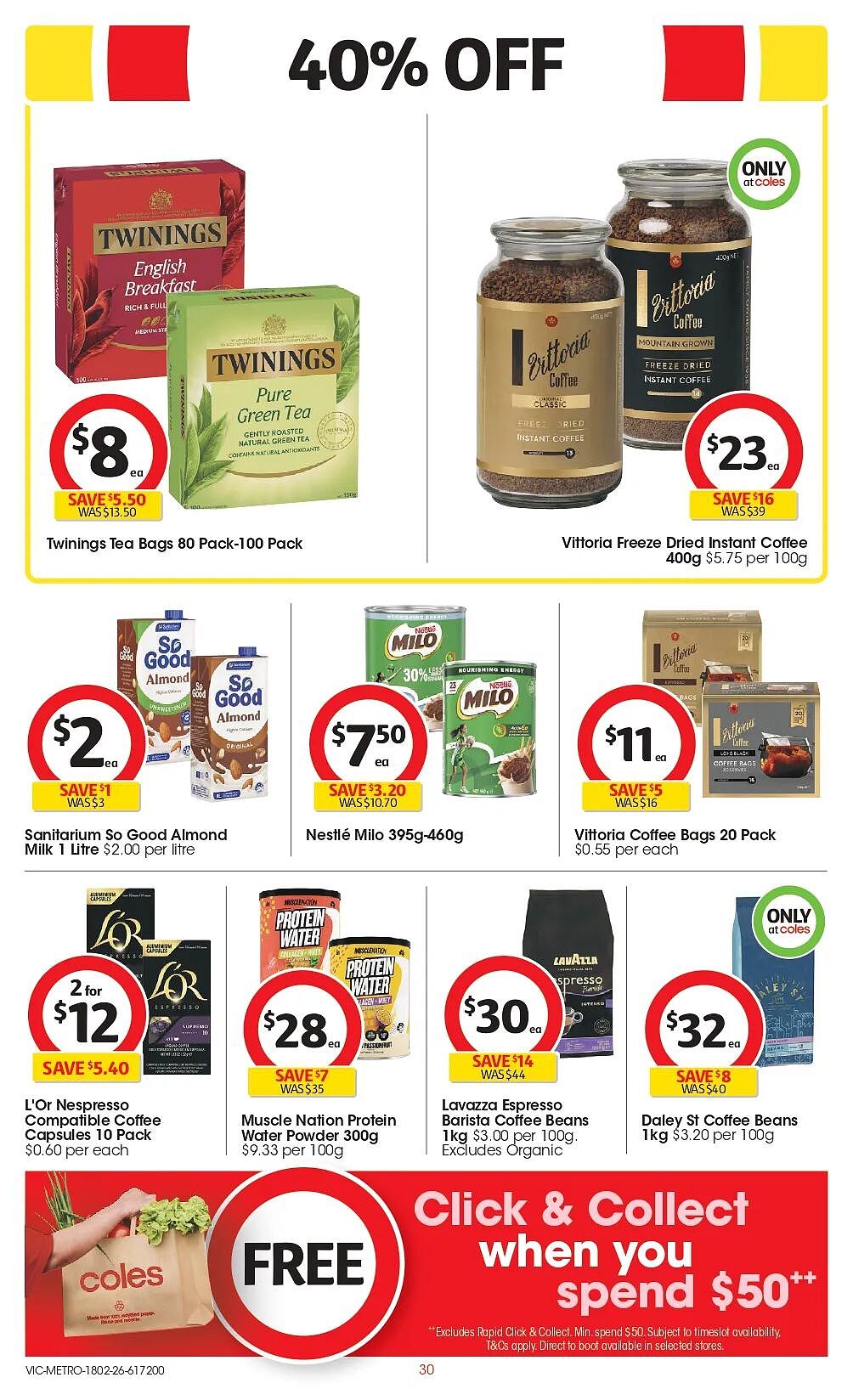 本周最新!澳洲各大超商特价商品一网打尽,大批好物骨折破半价!Woolworths、Coles、Aldi…(组图) - 80