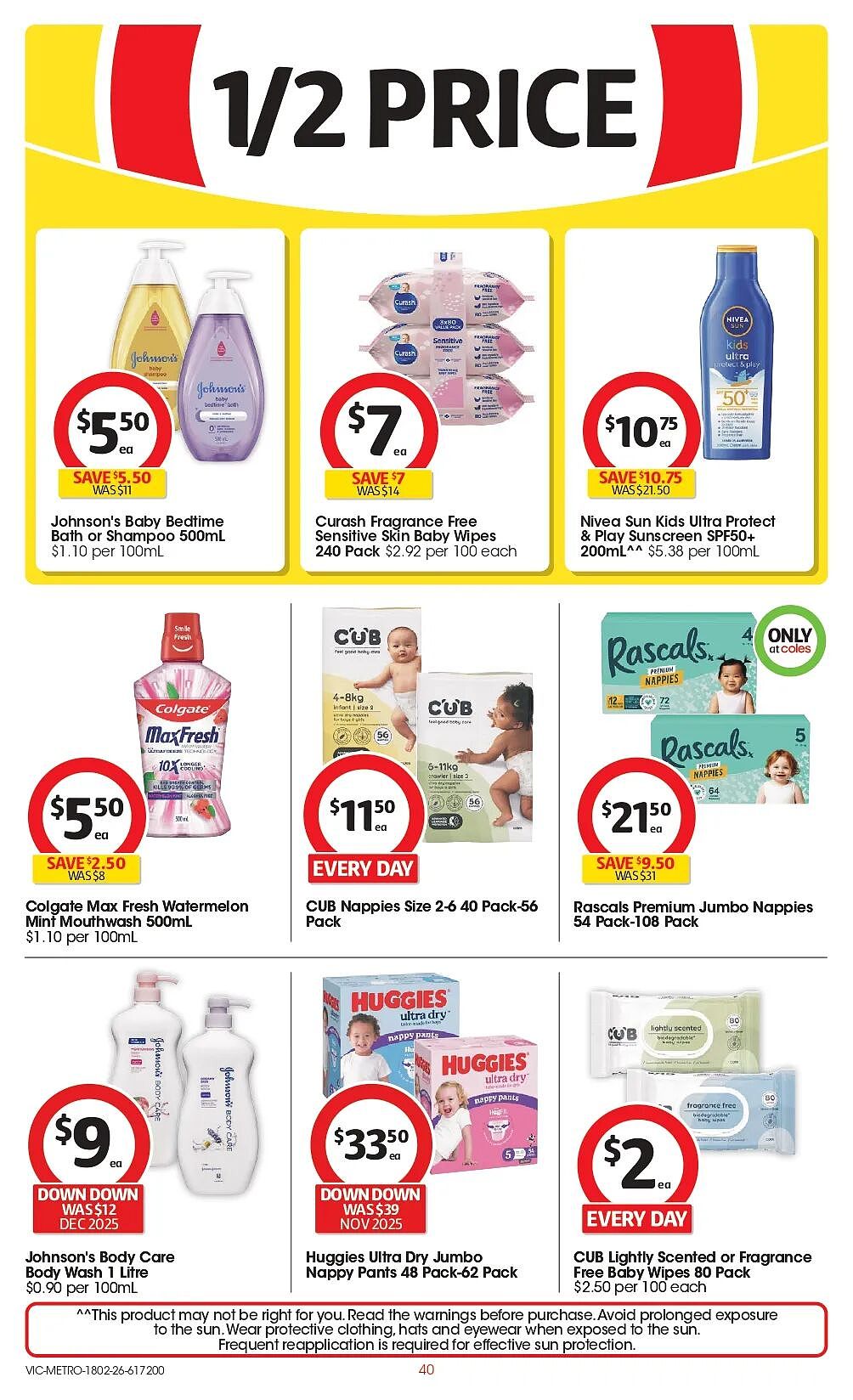 本周最新!澳洲各大超商特价商品一网打尽,大批好物骨折破半价!Woolworths、Coles、Aldi…(组图) - 90