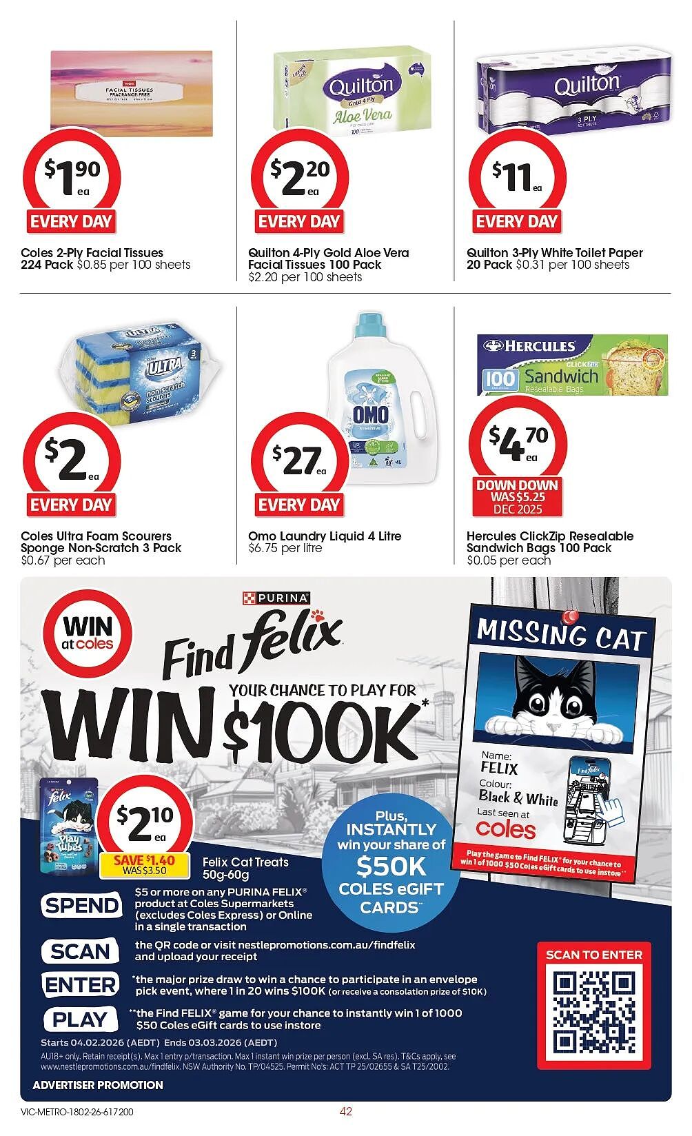 本周最新!澳洲各大超商特价商品一网打尽,大批好物骨折破半价!Woolworths、Coles、Aldi…(组图) - 92