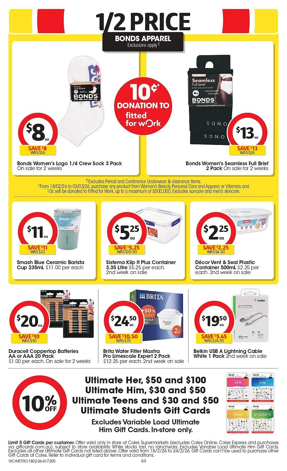 本周最新!澳洲各大超商特价商品一网打尽,大批好物骨折破半价!Woolworths、Coles、Aldi…(组图) - 94
