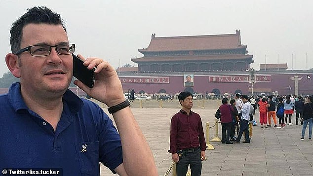 维州州长Jacinta Allan拒绝透露与前州长Daniel Andrews会面内容，对方访华合影风波后再遭各界质疑（组图） - 3