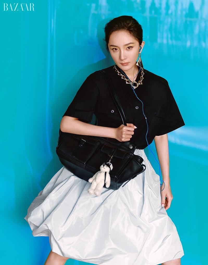 杨幂第8次登时尚芭莎封面，3次坐镇开季刊创下中国女星最高纪录（组图） - 4