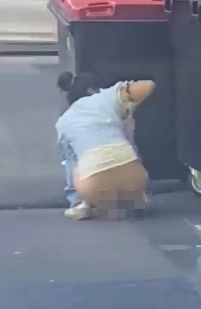 辣眼睛！疑亚裔女子在墨尔本CBD当街排便，网友炸锅（视频/组图） - 1