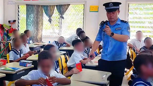 校园内惊现“中国警局”？所罗门群岛当局紧急辟谣，堪培拉正高度警惕（组图） - 1