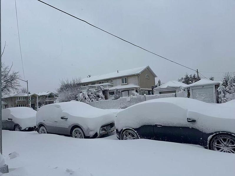 全城瘫痪！纽约遭10年最强暴风雪，州长紧急发布警告（组图） - 3