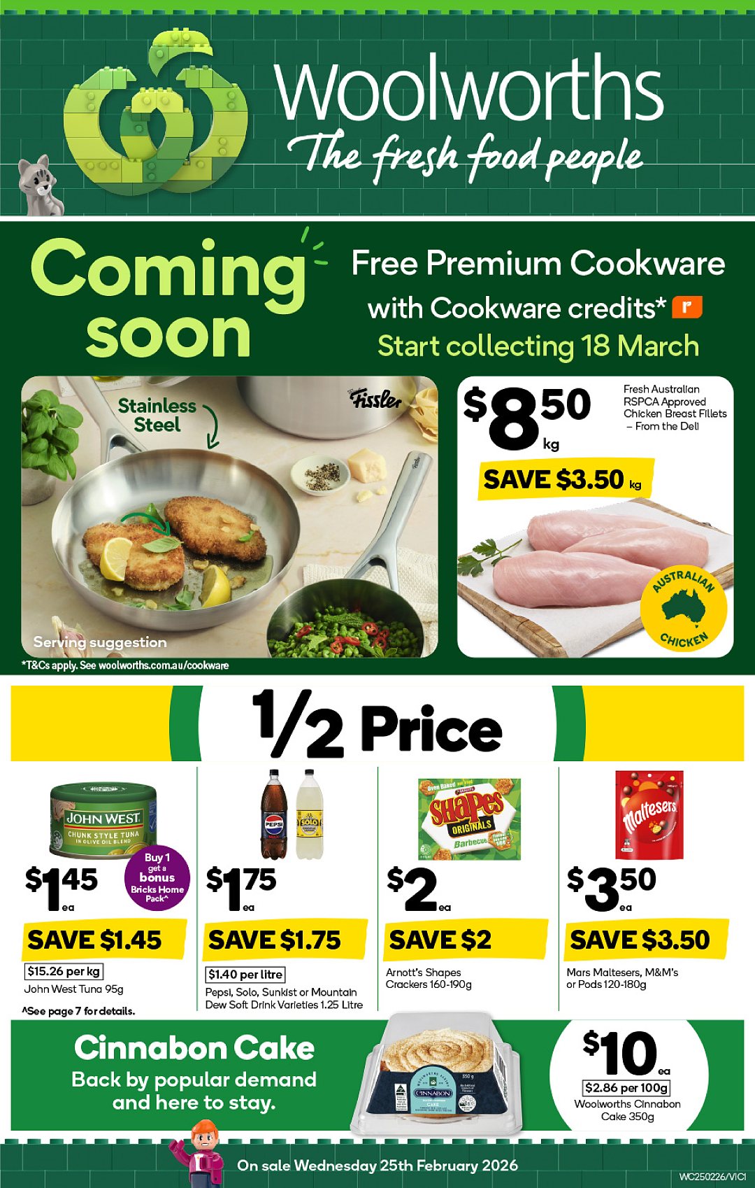 本周最新！澳洲各大超商特价商品一网打尽，大批好物骨折破半价！Woolworths、Coles、Aldi…（组图） - 1