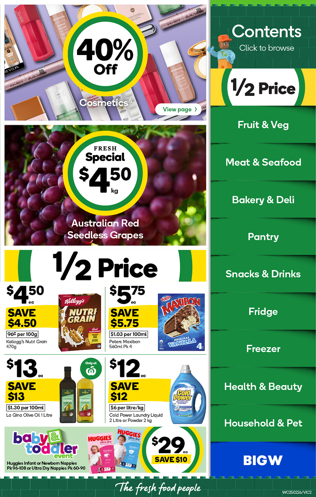 本周最新！澳洲各大超商特价商品一网打尽，大批好物骨折破半价！Woolworths、Coles、Aldi…（组图） - 2