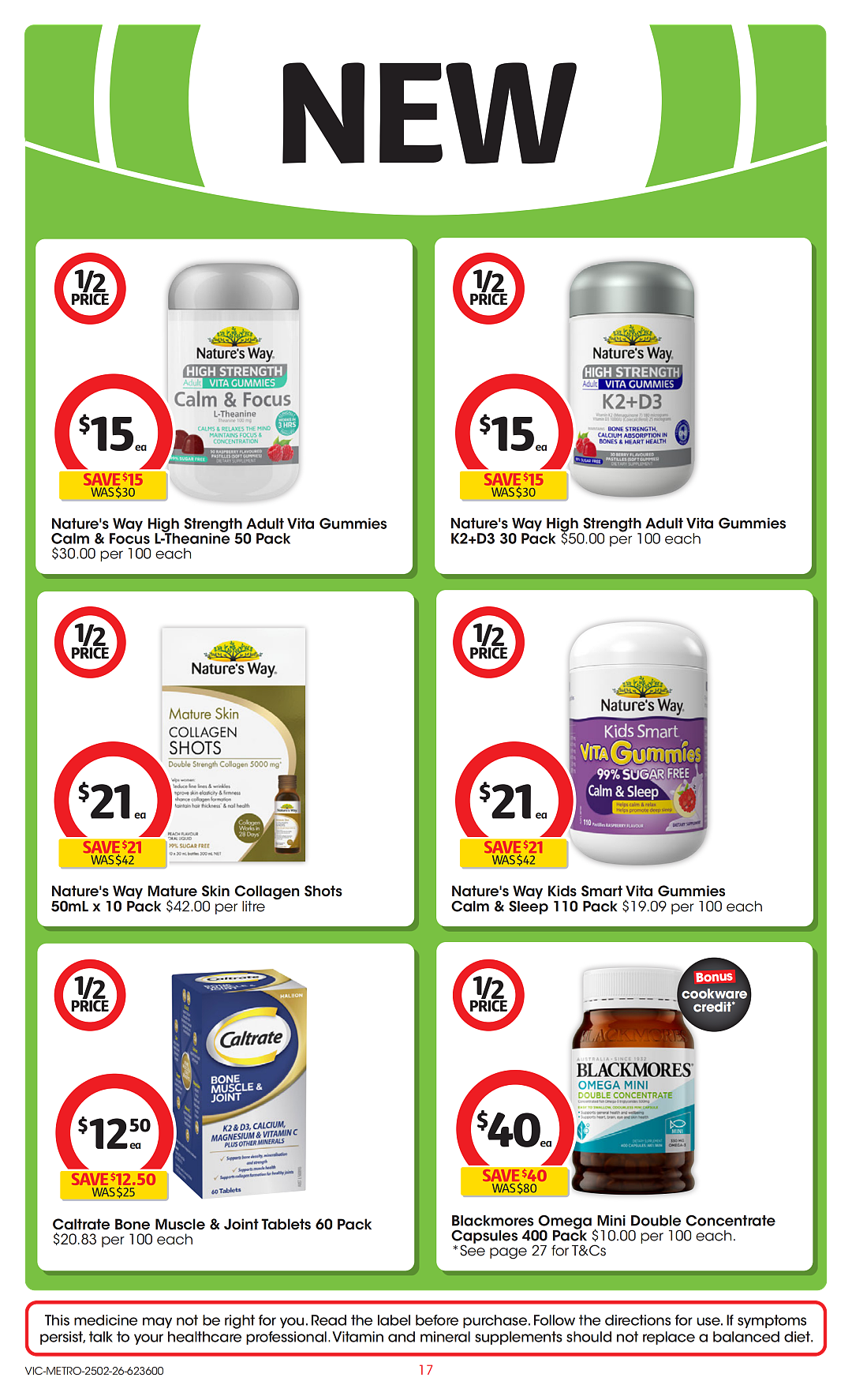 本周最新！澳洲各大超商特价商品一网打尽，大批好物骨折破半价！Woolworths、Coles、Aldi…（组图） - 69