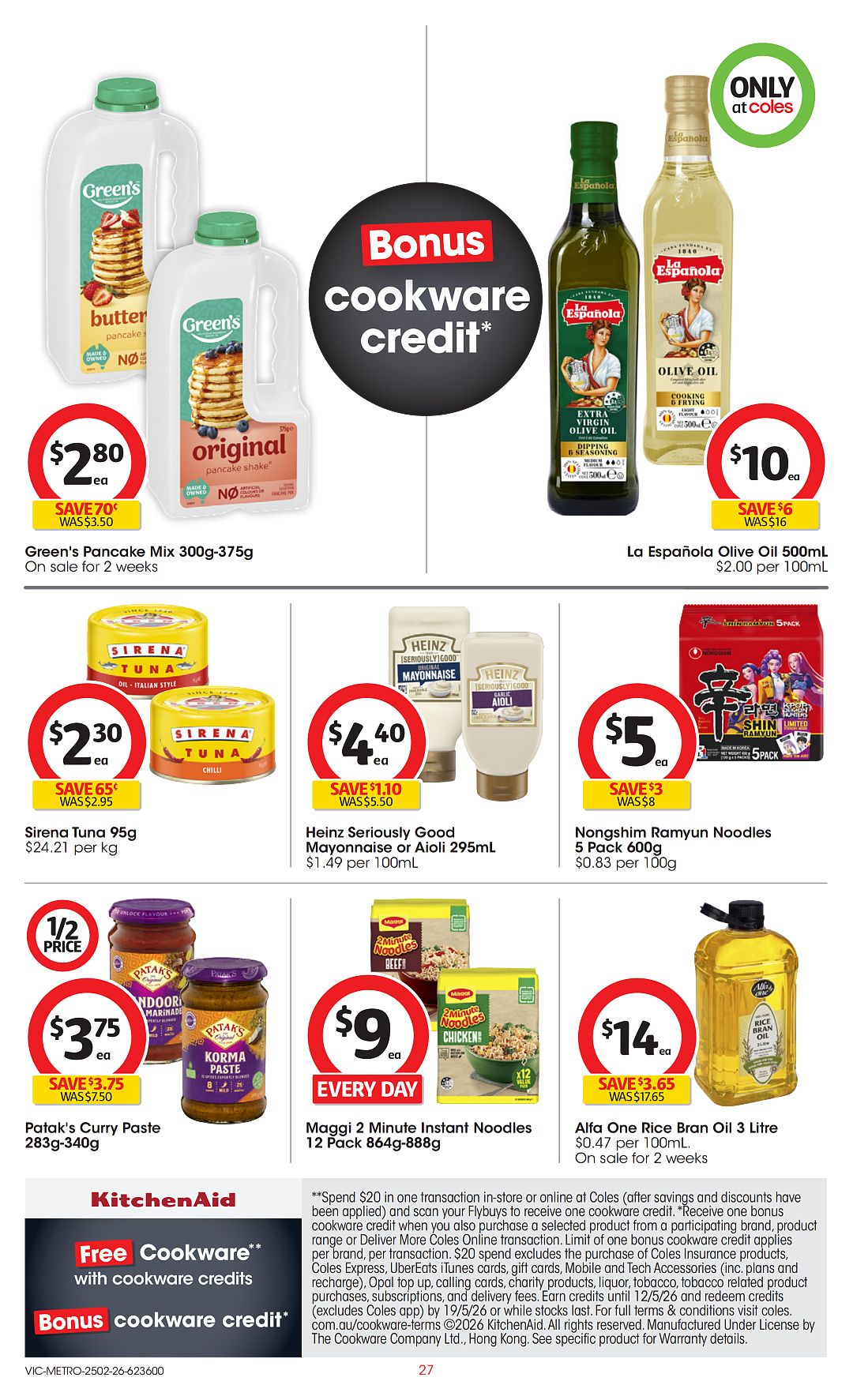 本周最新！澳洲各大超商特价商品一网打尽，大批好物骨折破半价！Woolworths、Coles、Aldi…（组图） - 79