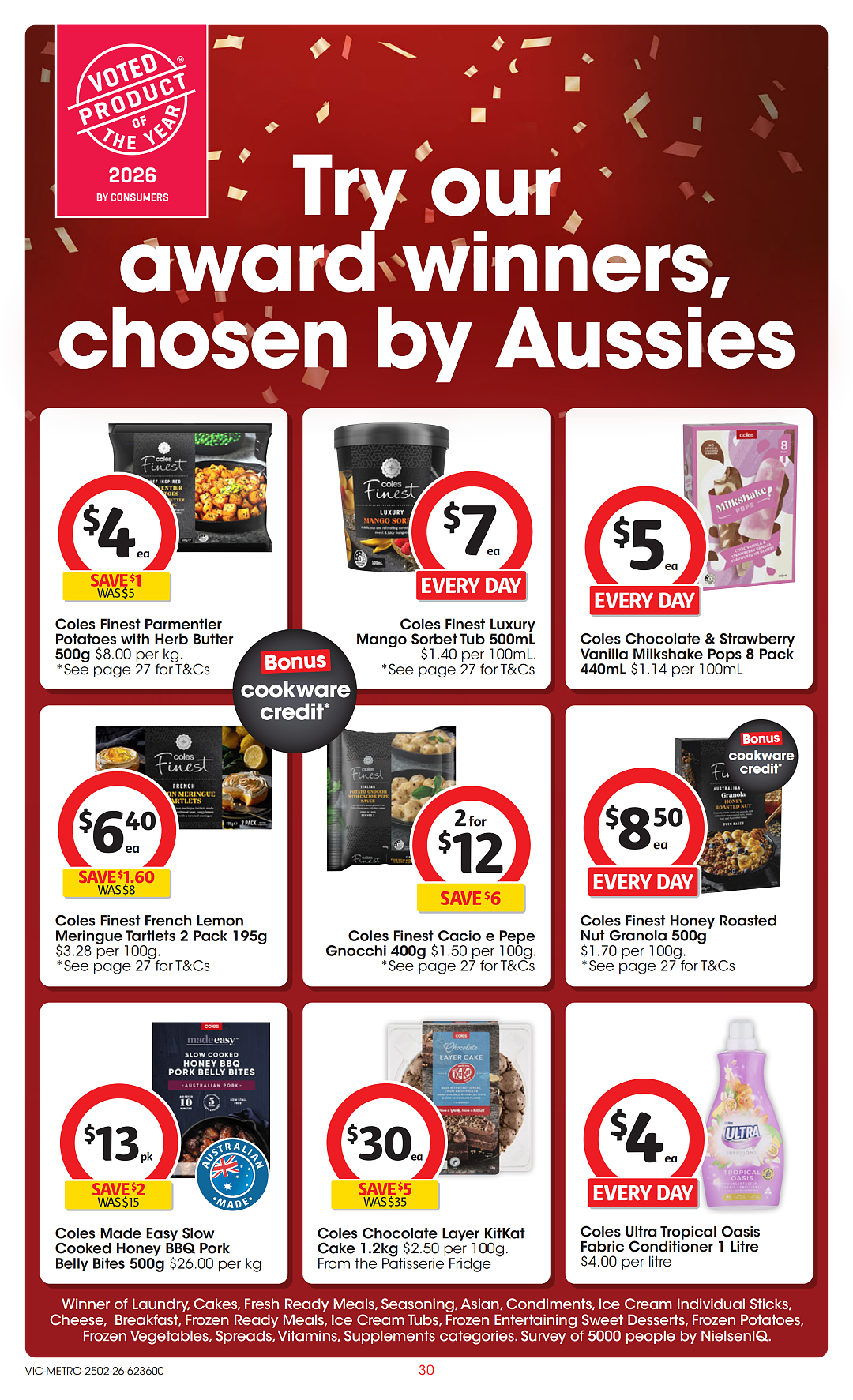 本周最新！澳洲各大超商特价商品一网打尽，大批好物骨折破半价！Woolworths、Coles、Aldi…（组图） - 82